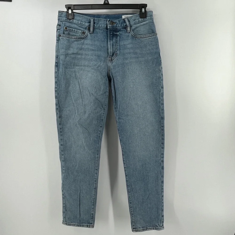 Banana Republic Standard Jean, Mens, 32W 30L, Light Stone Wash, Slim Fit